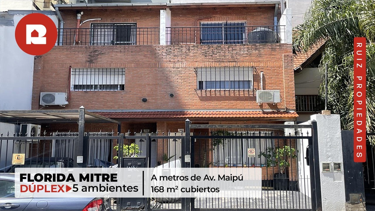 FLORIDA M. - 5amb - Liv/com - Coc/com - Lavadero - Patio - Pileta -3 dorm - play - Italia 1400