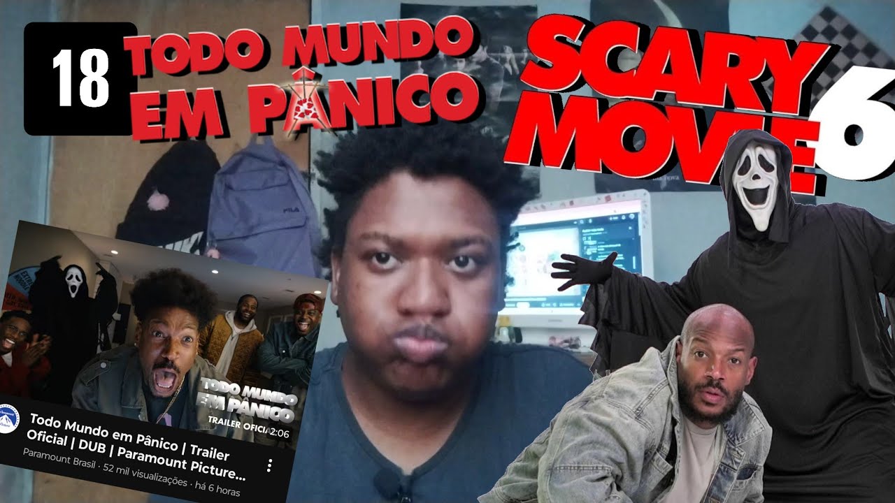 REACT TRAILER TODO MUNDO EM PÂNICO 6 