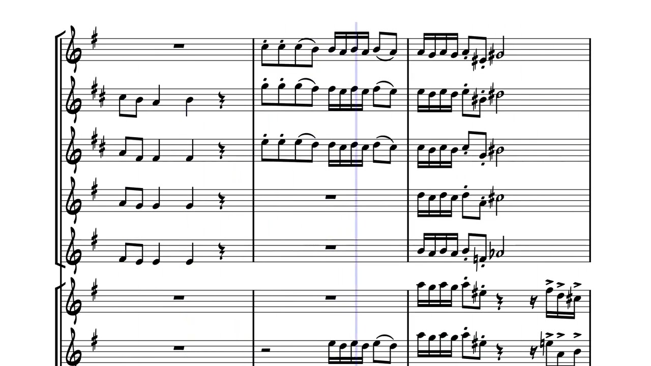 Not Just (Knee Deep) by Arr. ZacharyScalafini