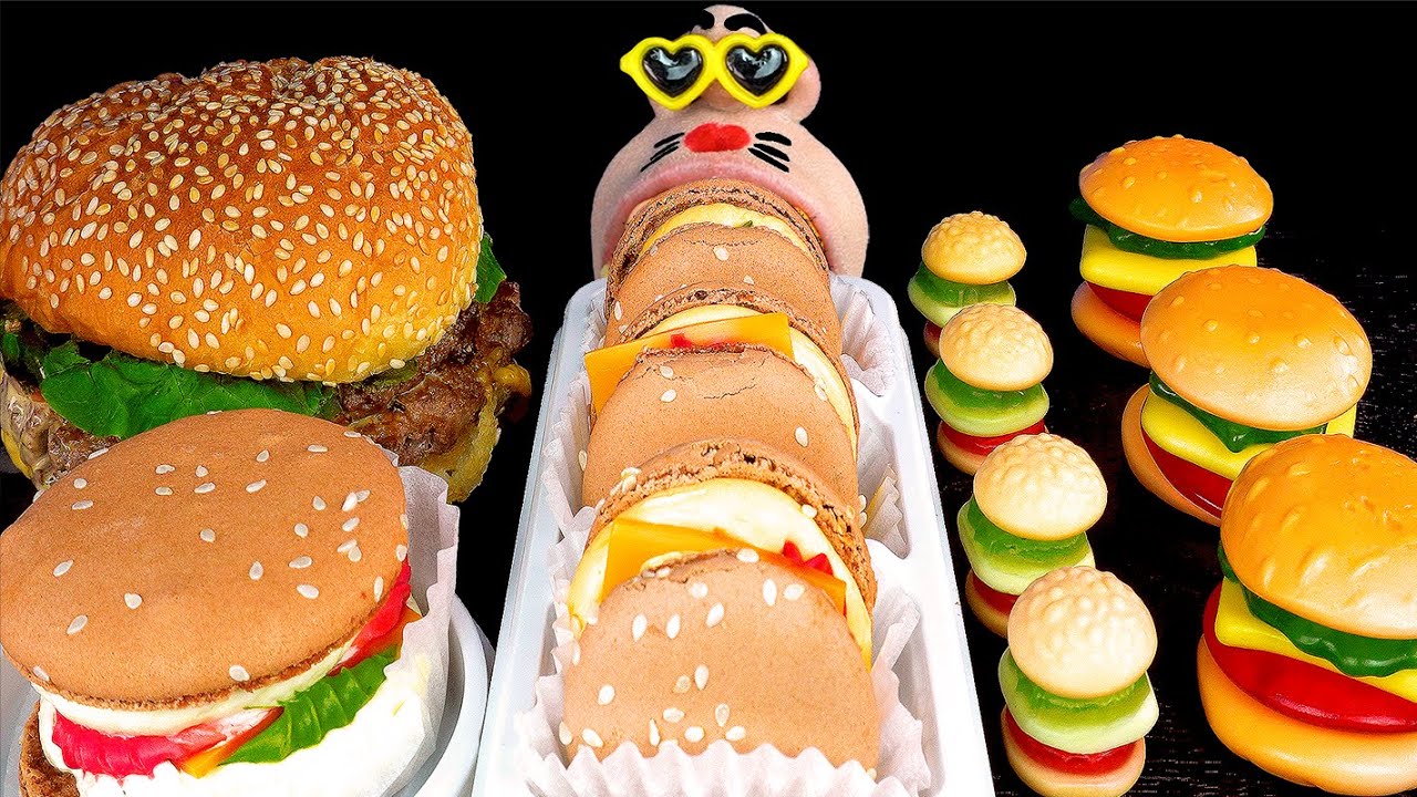 потрясающая вечеринка с бургерами !! 🍔 (4K)
