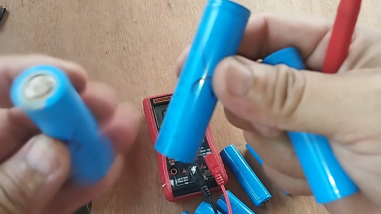 แบต18650ไม่มีแรงดัน วัดไฟไม่ขึ้น ทำแบบไหนให้กลับมาใช้ได้ไปดูกันครับ #แบต18650 #กระตุ้นแบต18650 