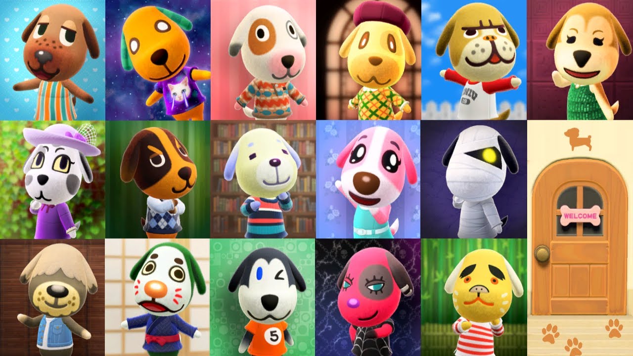 All 16 Dog Villager House Interiors in Animal Crossing: New Horizons