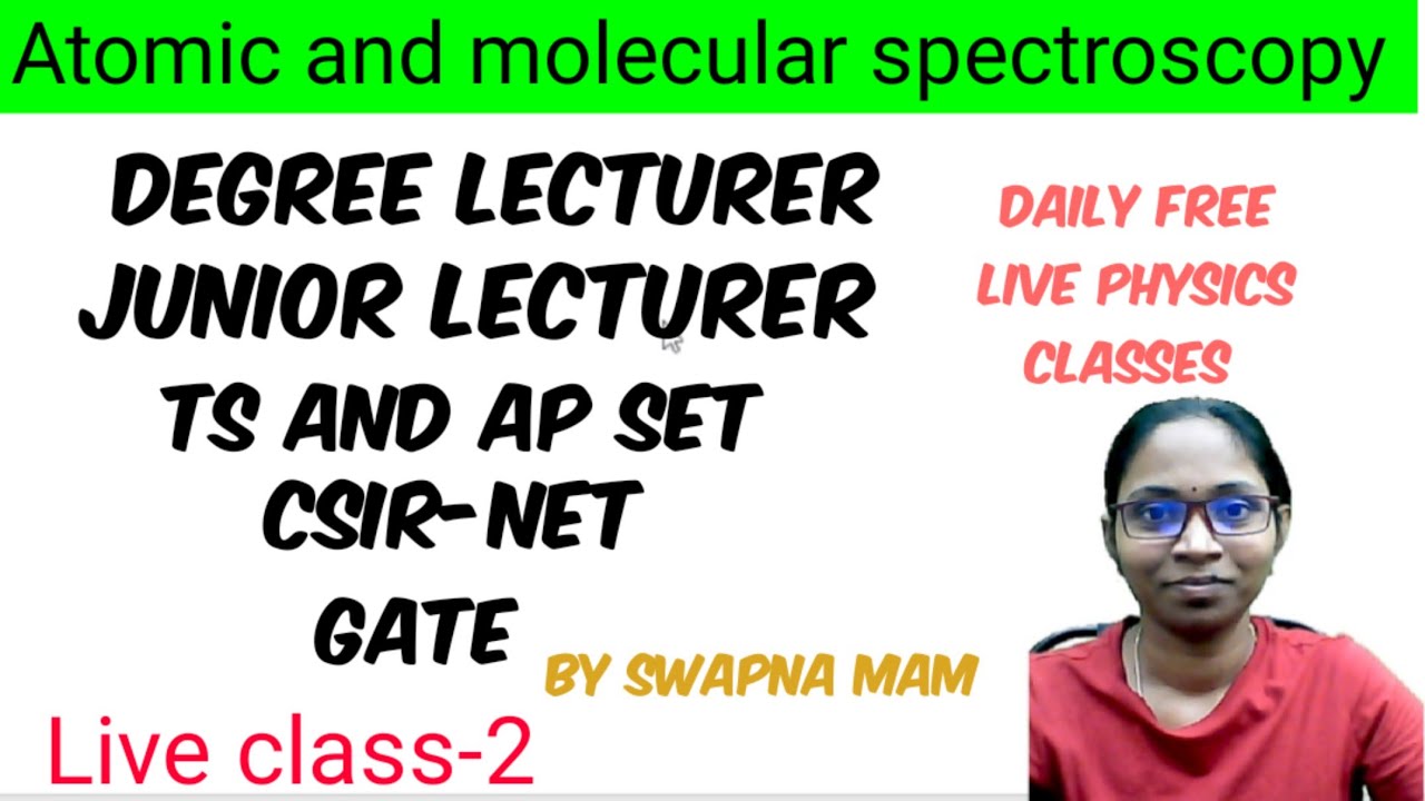 class-2 JL, DL, TS-SET, GATE, CSIR-NET, UGC-NET physics exam || JL and DL physics recruitment exam