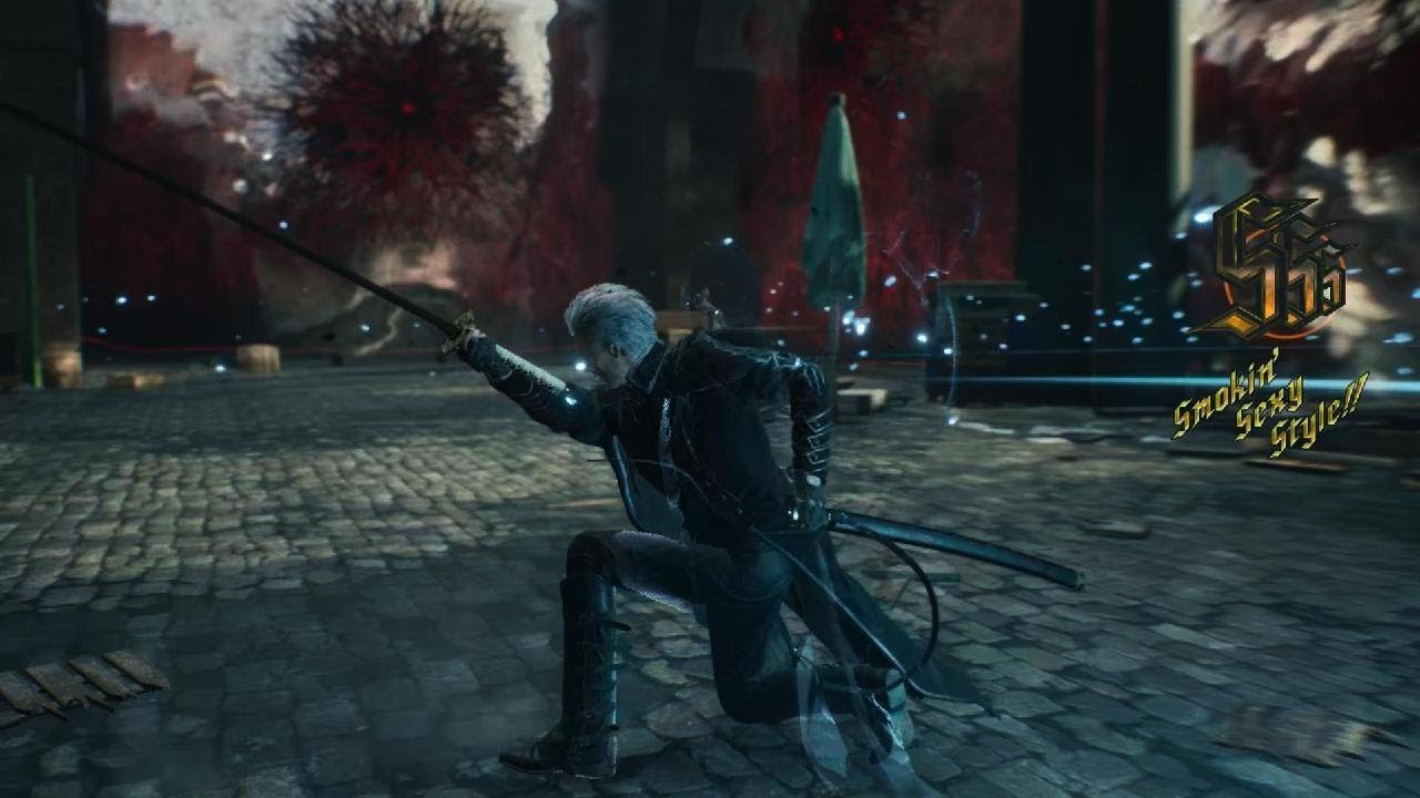 Devil May Cry 5 Vergil Smokin Sexy Style