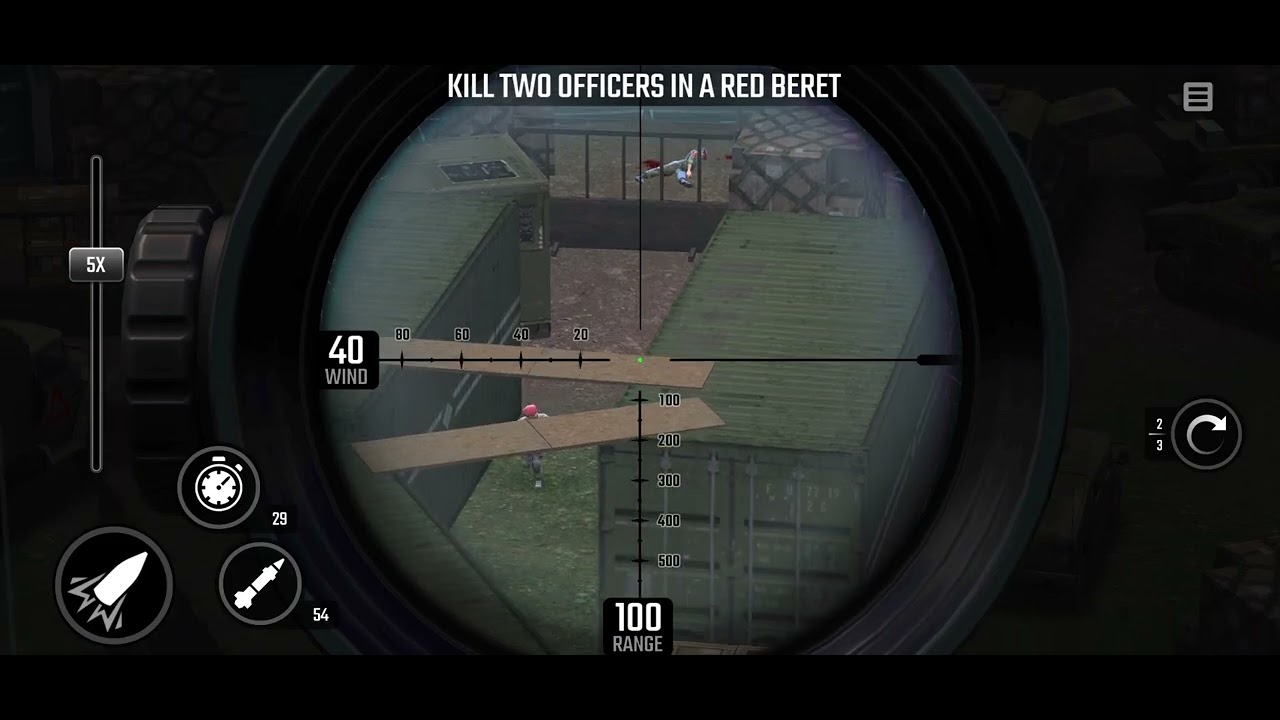 War Sniper Z20 Mission 4 Runaways Kill Two Officers In A Red Beret