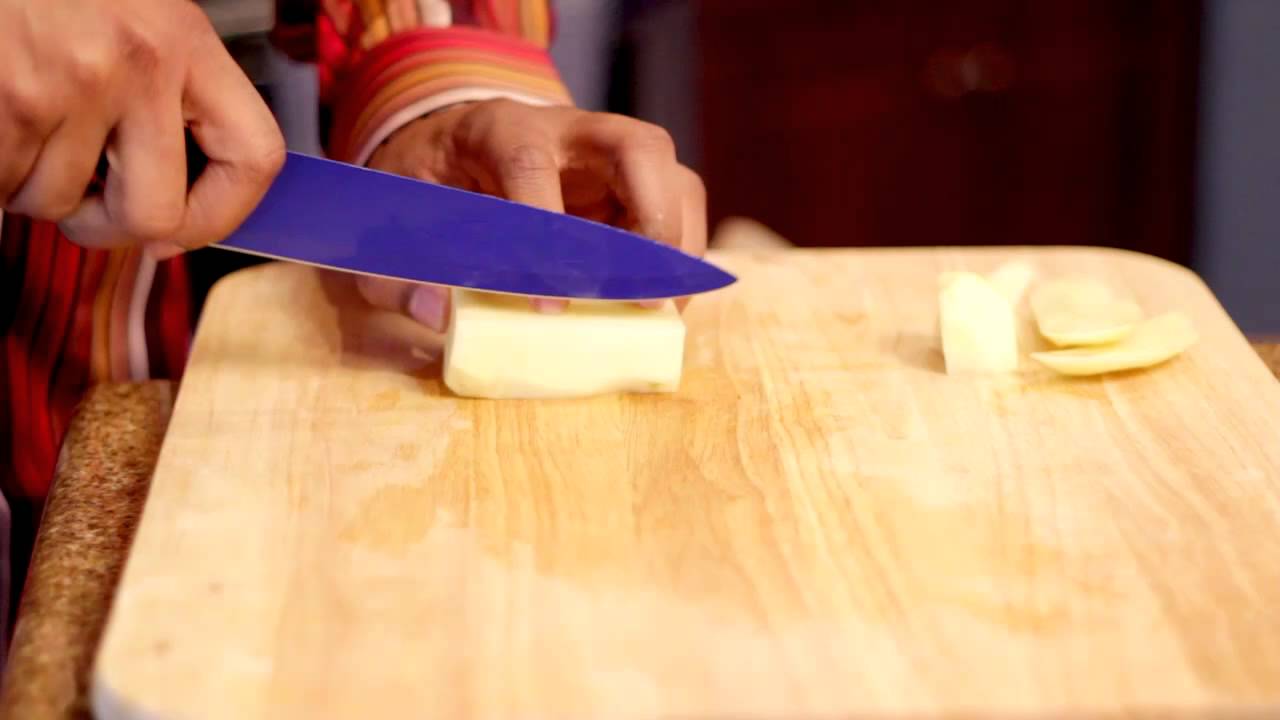 How to Make a Batonnet Cut on a Potato
