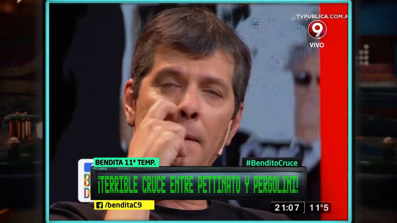 ¡Terrible cruce entre Pettinato y Pergolini!
