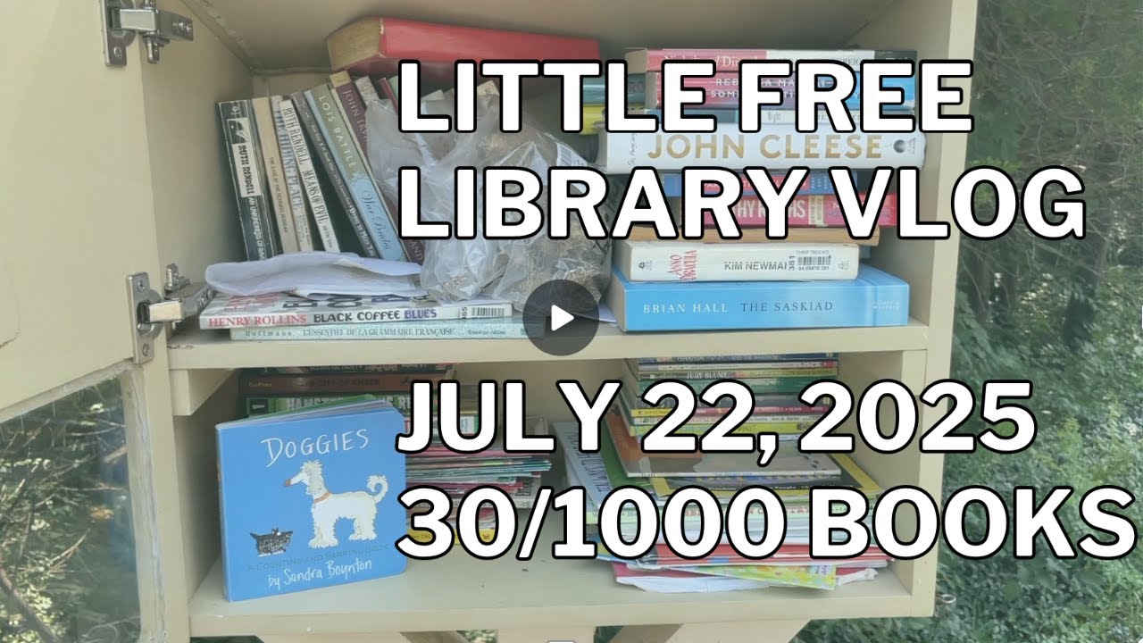 See What Books I Put in the Little Free Library!