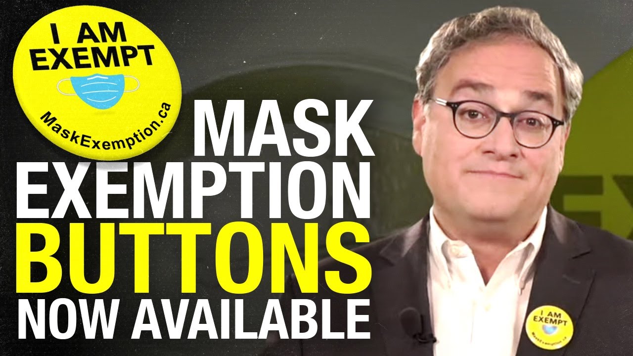 NEW! Get your &ldquo;I am exempt!&rdquo; COVID-19 mask exemption button