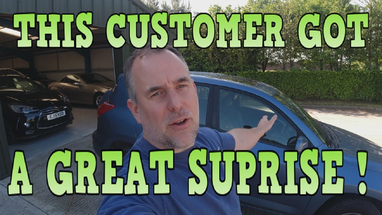 This customer just got a BIG surprise!