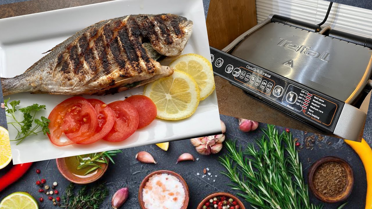 Tefal OptiGrill: Grilled Orata Fish | Lutong Bahay | Life in Hungary