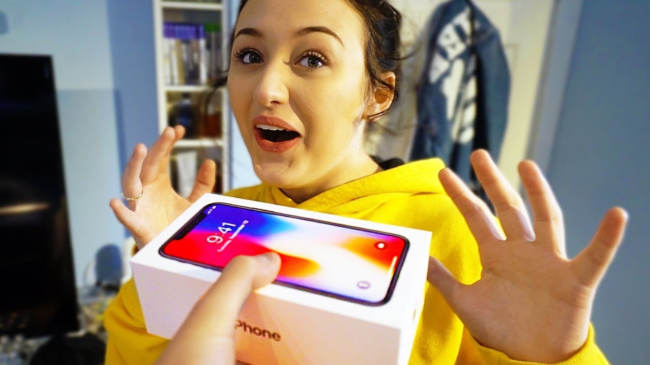 SURPRISING my GIRLFRIEND with IPHONE X & This Happened... (SHOCKING)