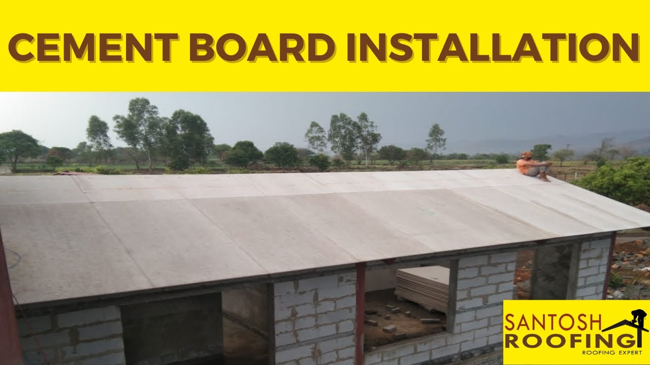 Cement Board installation ( Hindi )/Call On-9604629995