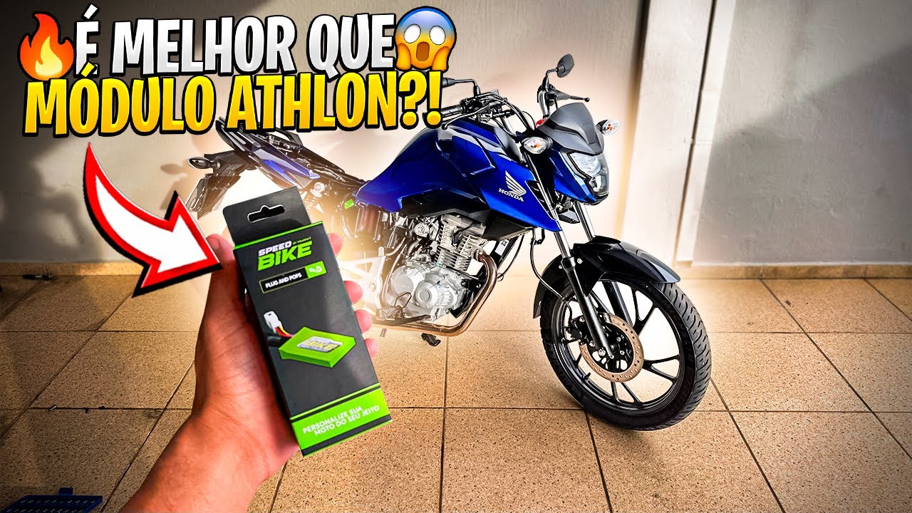 COLOQUEI MODULO SPEED BIKE NA FAN 2025 MELHOR DO QUE ATLHON RACING?!