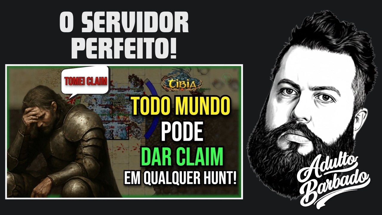 Tibia: AQUI TODO MUNDO PODE CAÇAR ONDE QUISER