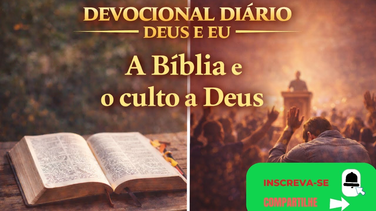Devocional diário | Deus e Eu - A Bíblia e o culto a Deus