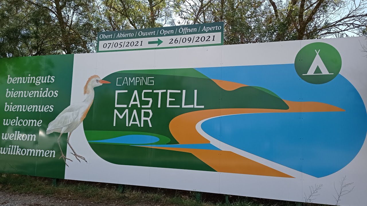 Camping CASTELL MAR. Dogs friendly  🐶 en COSTA BRAVA.