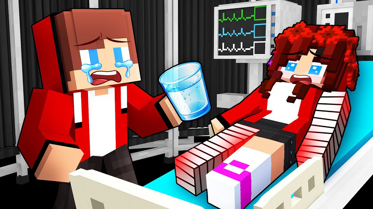 Poor JJ and JJ's Girl Life - Sad Story - Maizen Minecraft Animation
