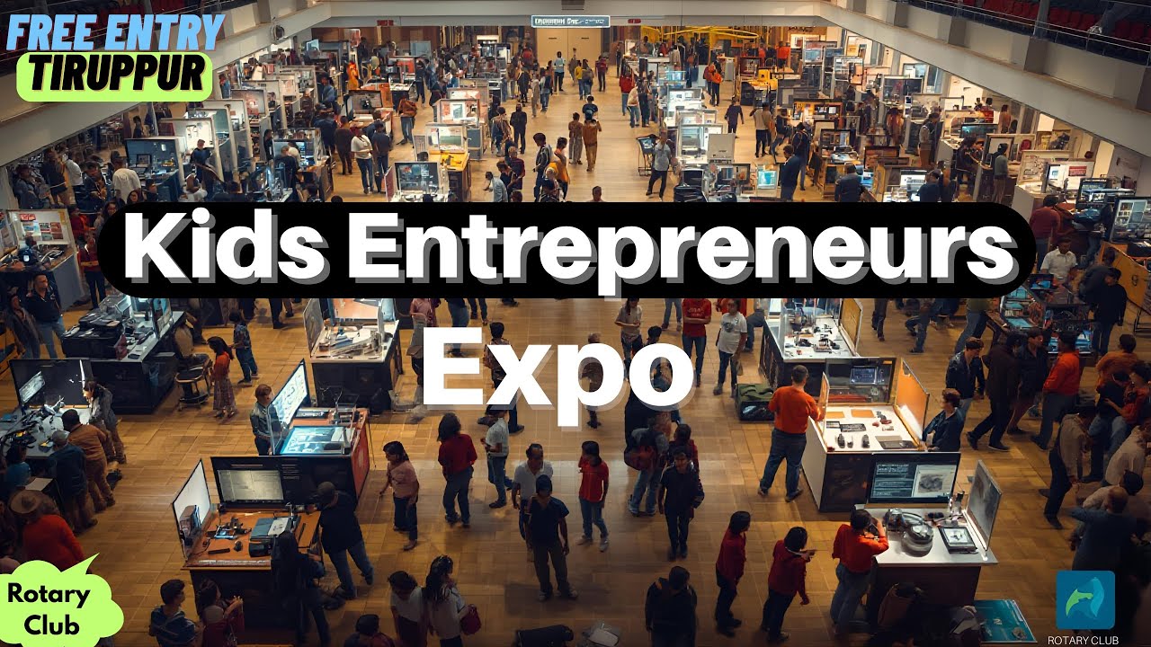 Kids Entrepreneurs Expo – Tiruppur | Rotary Club | Future Entrepreneurs of Tiruppur
