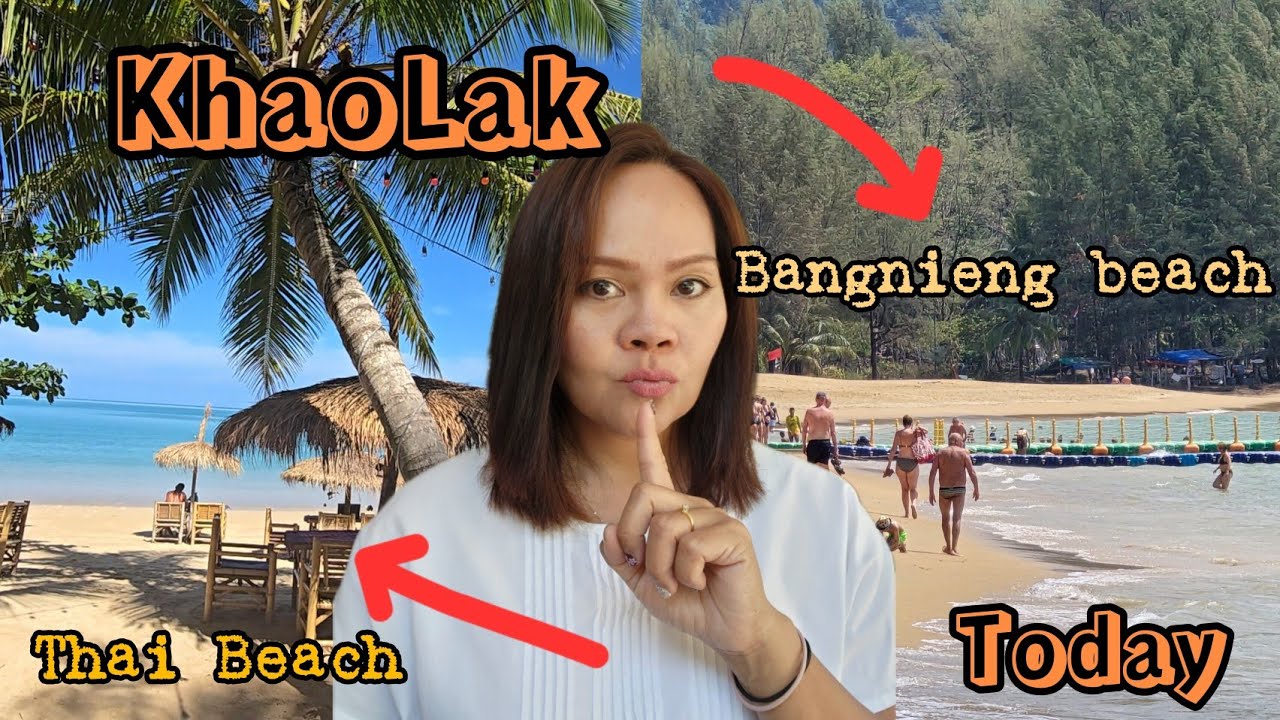 The best beach in Khao Lak right now _ Thai Beach | Bangnieng beach | KhaoLak Thailand