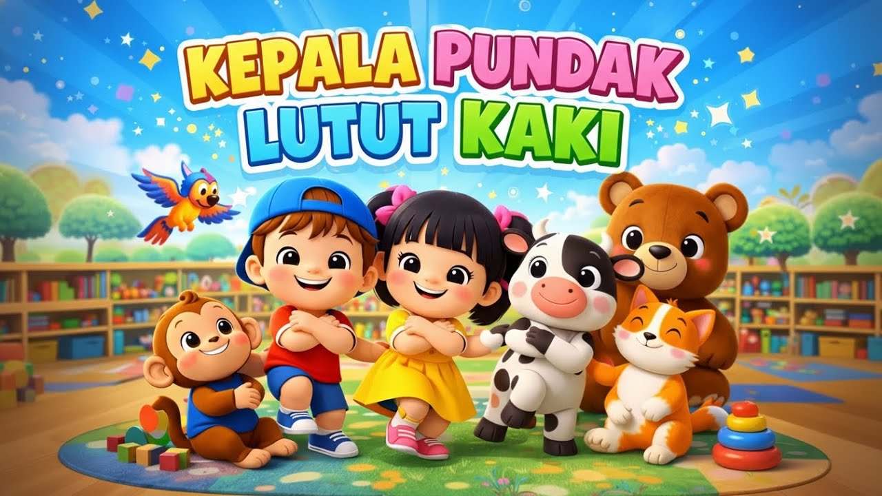 Lagu Anak - Kepala Pundak Lutut Kaki | Lagu Anak Indonesia | Belajar Sambil Bernyanyi