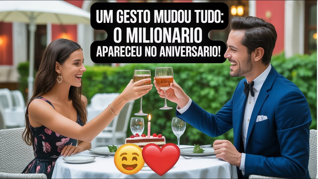 Aniversário solitário da jovem leva a uma virada INCRÍVEL quando um MILIONÁRIO se junta a ela e ...