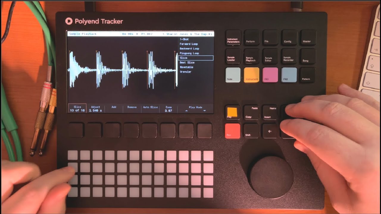 Let’s chop some drums with Polyend Tracker and make jungle beats!
