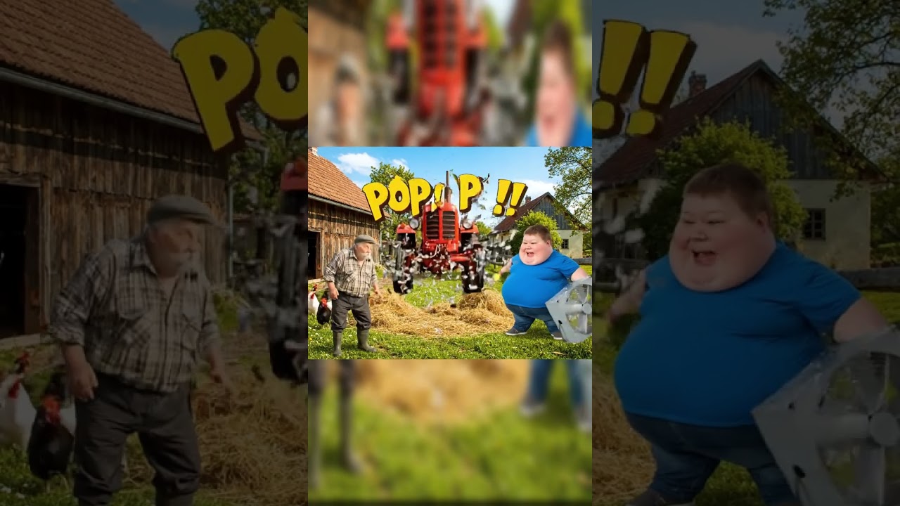 LATAJĄCY TRAKTOR PIERUŃSKI! A WNUCZEK CO...?