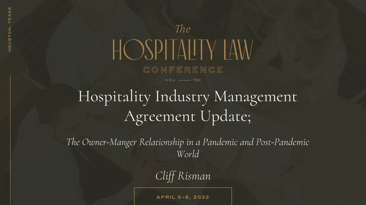 Hot Issues in Hotel Management Agreements