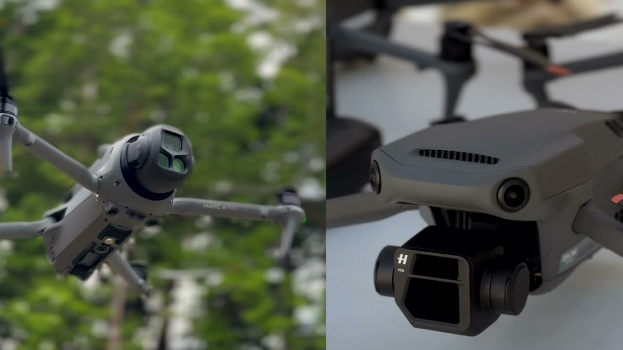 Mavic 4 Pro 512  vs Mavic 3 Cine & Mavic 3 Pro  映像画像比較 