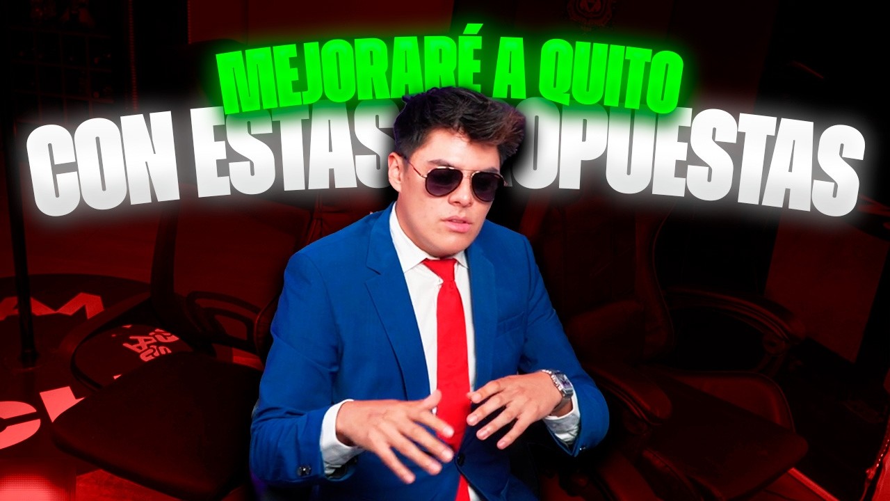 ESTAS SER&Aacute;N MIS PROPUESTAS PARA SER ALCADE! 🗳️🇪🇨 | KIKE JAV