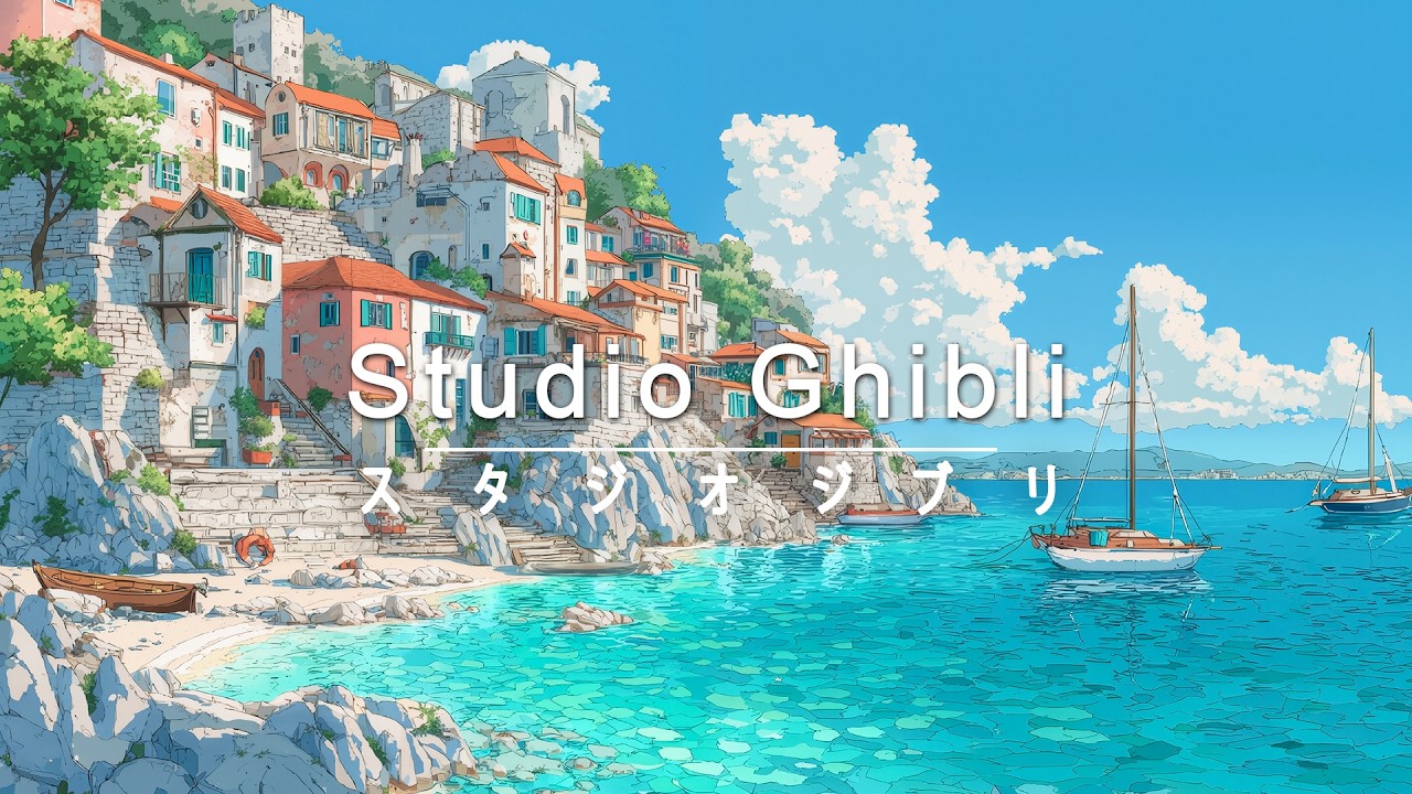 【Relaxing Ghibli Collection】ジブリ メドレー💖ピアノ ジブリコレクション ♥️️ジブリのベストピアノ曲 🎼 魔女の宅急便、となりのトトロ、おもひでぽろぽろ、風の谷のナウシカ