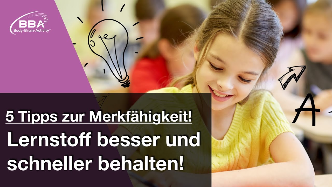 Merkfähigkeit verbessern: Diese 5 Tipps sind der TURBO fürs Lernen!