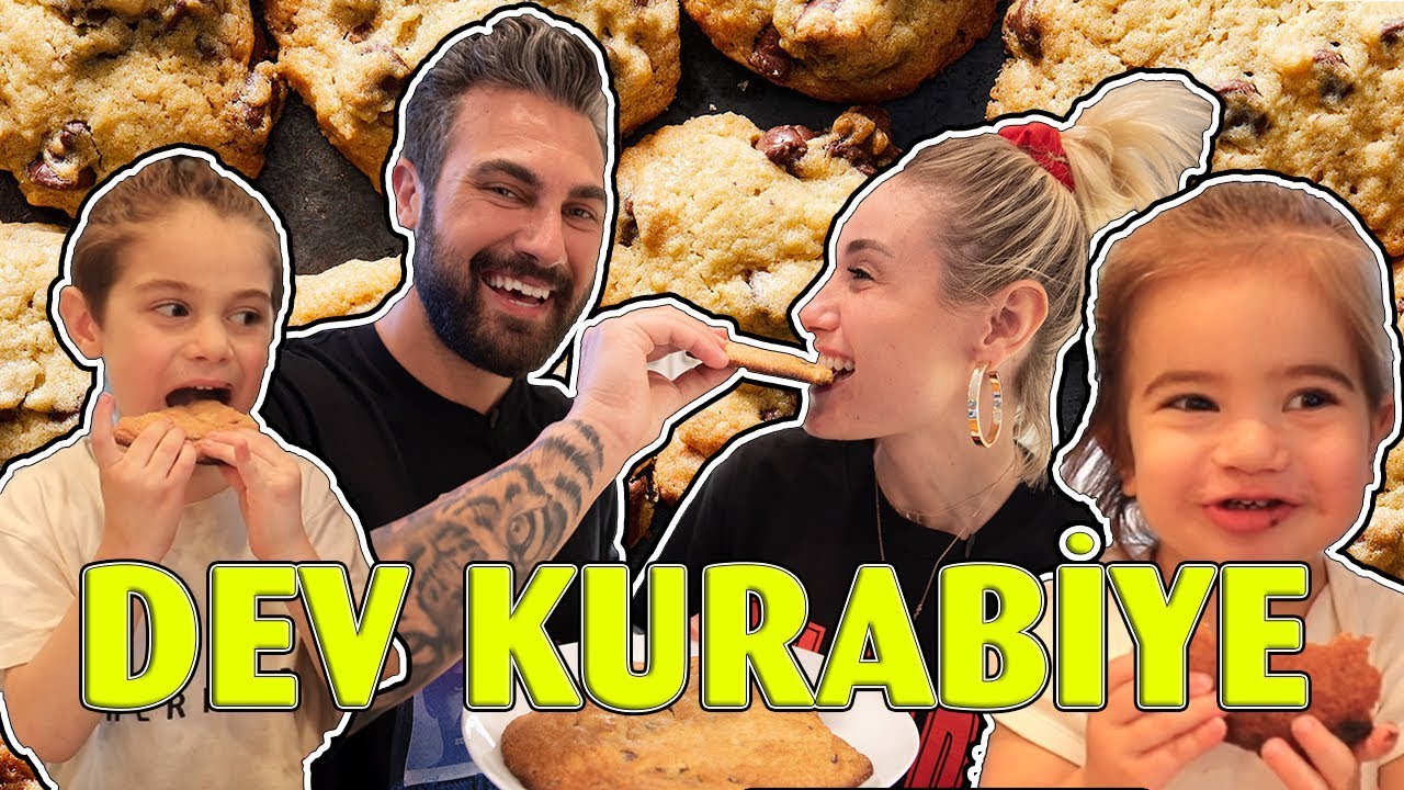 ÇİKOLATALI DEV KURABİYE! 🍪 Hayatımda İlk Kez Yaptım!