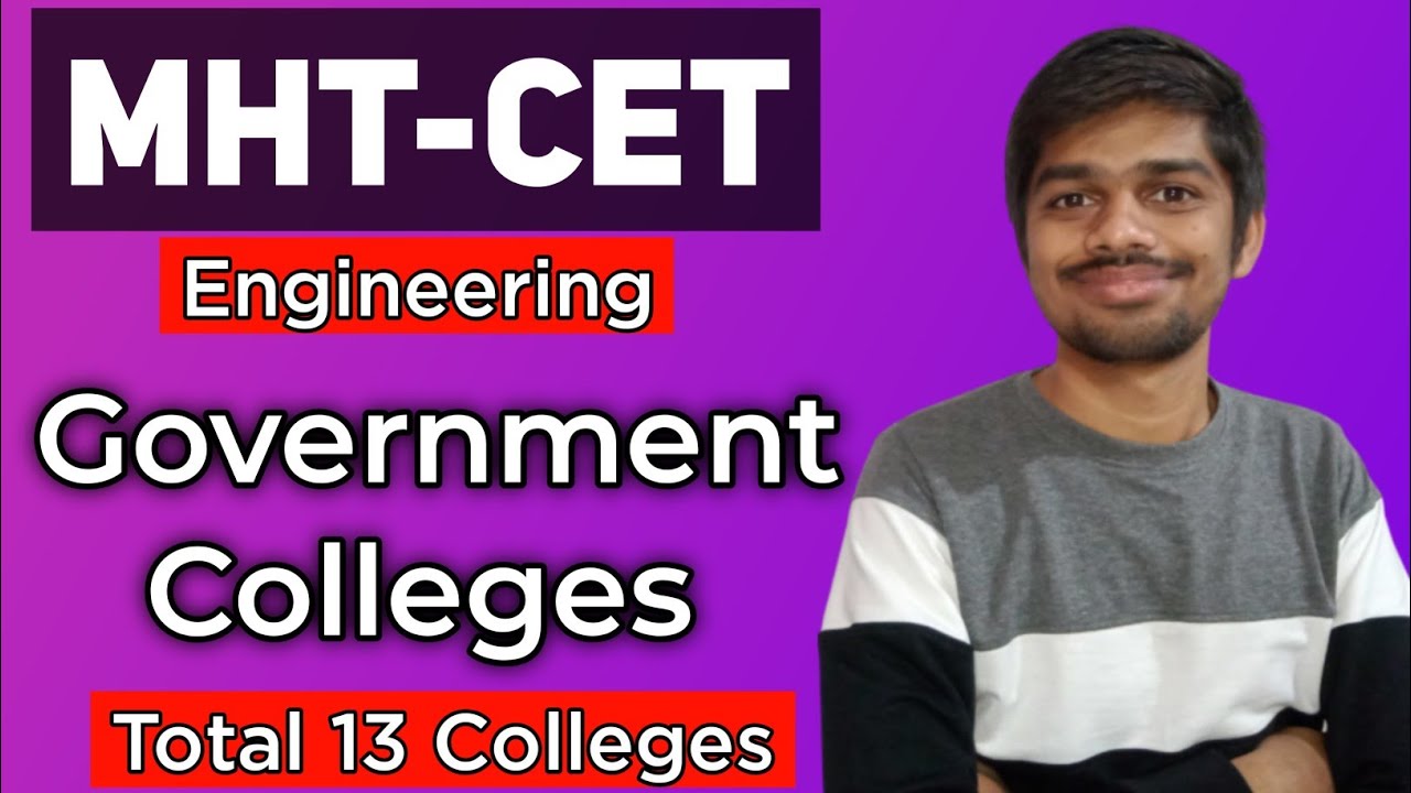 Government Engineering Colleges in Maharashtra | MHT CET