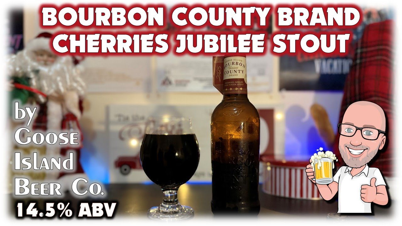 Стаут Goose Island Bourbon County Brand Cherries Jubilee (коньяк и вишня – это круто!?)