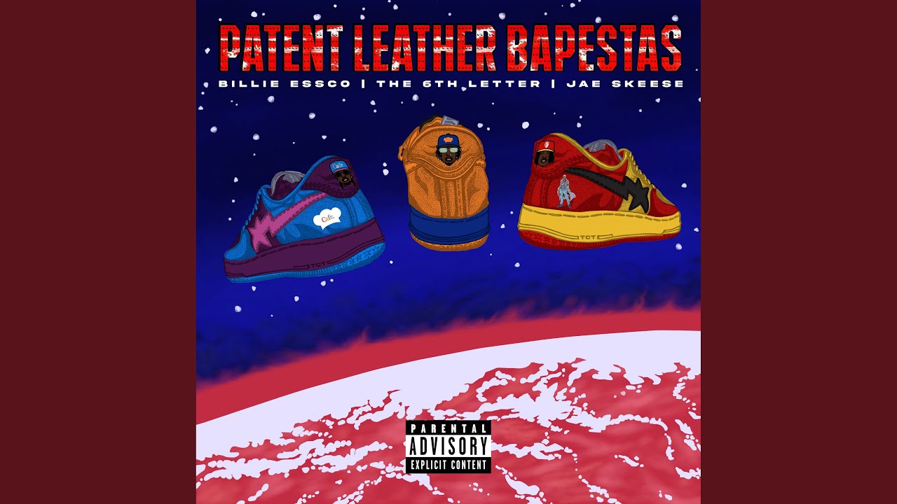PATENT LEATHER BAPESTAS