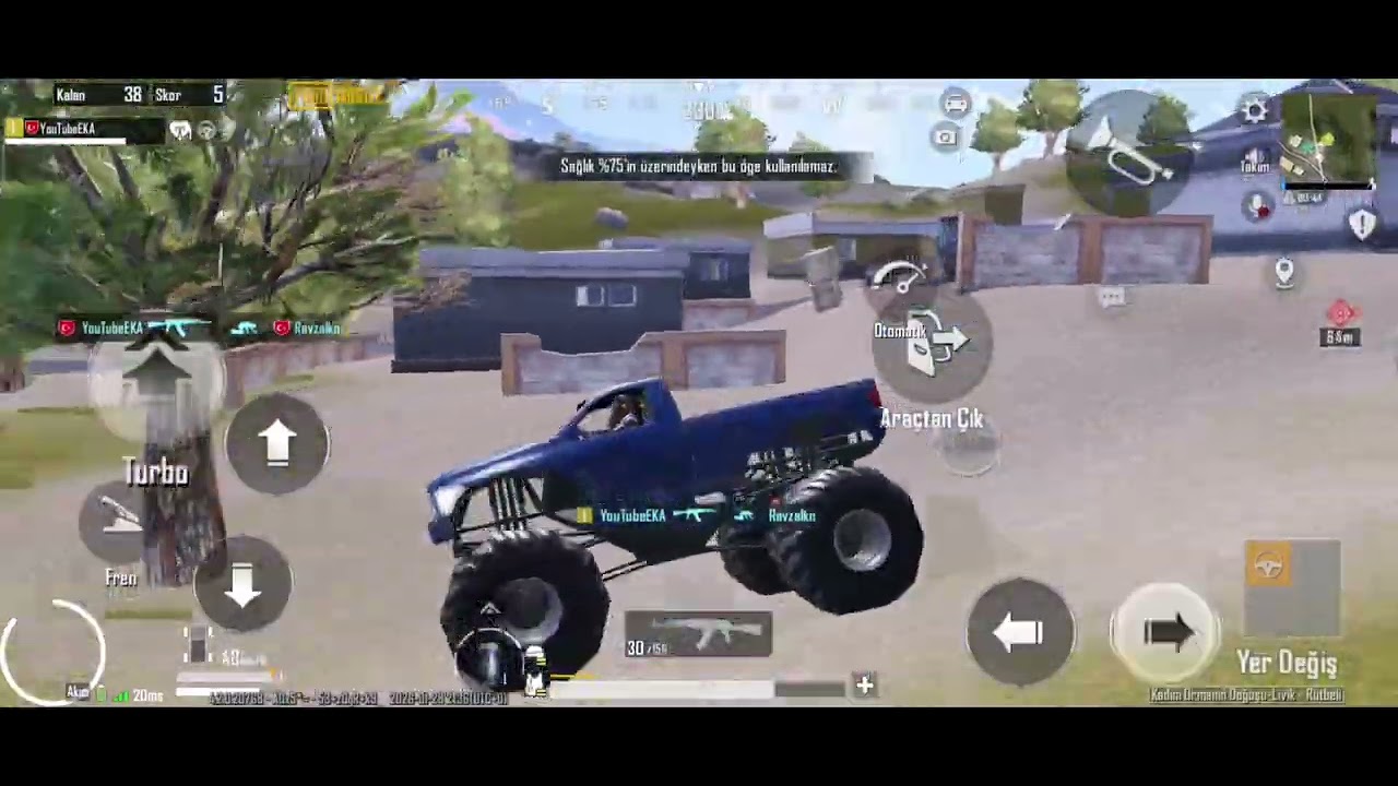 Solo vs SQUAT 😱 PUBG Mobile LİVİK full RUSH 