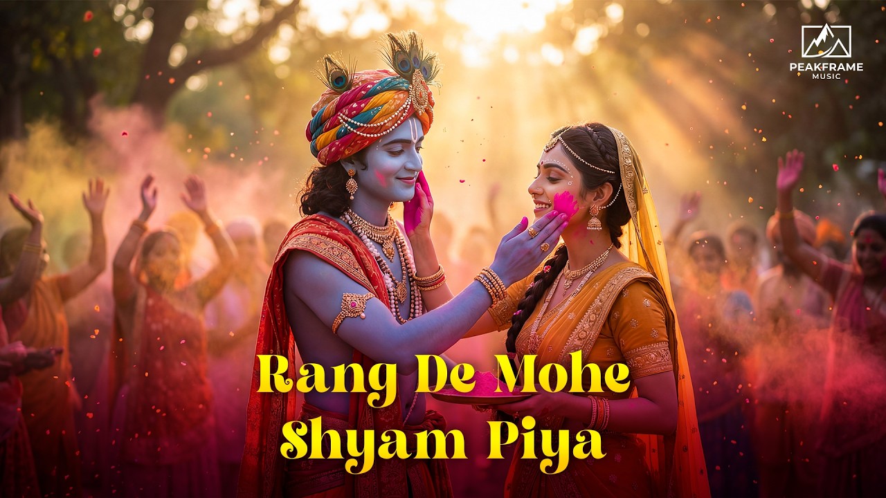 Rang De Mohe Shyam Piya | Radha Krishna Holi Song | Cinematic Devotional Song