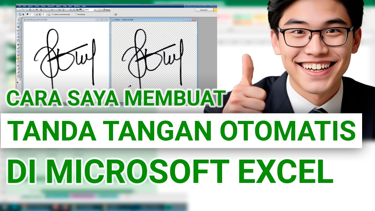 STOP Tanda Tangan Manual! Begini Cara Buat Tanda Tangan Otomatis di Excel