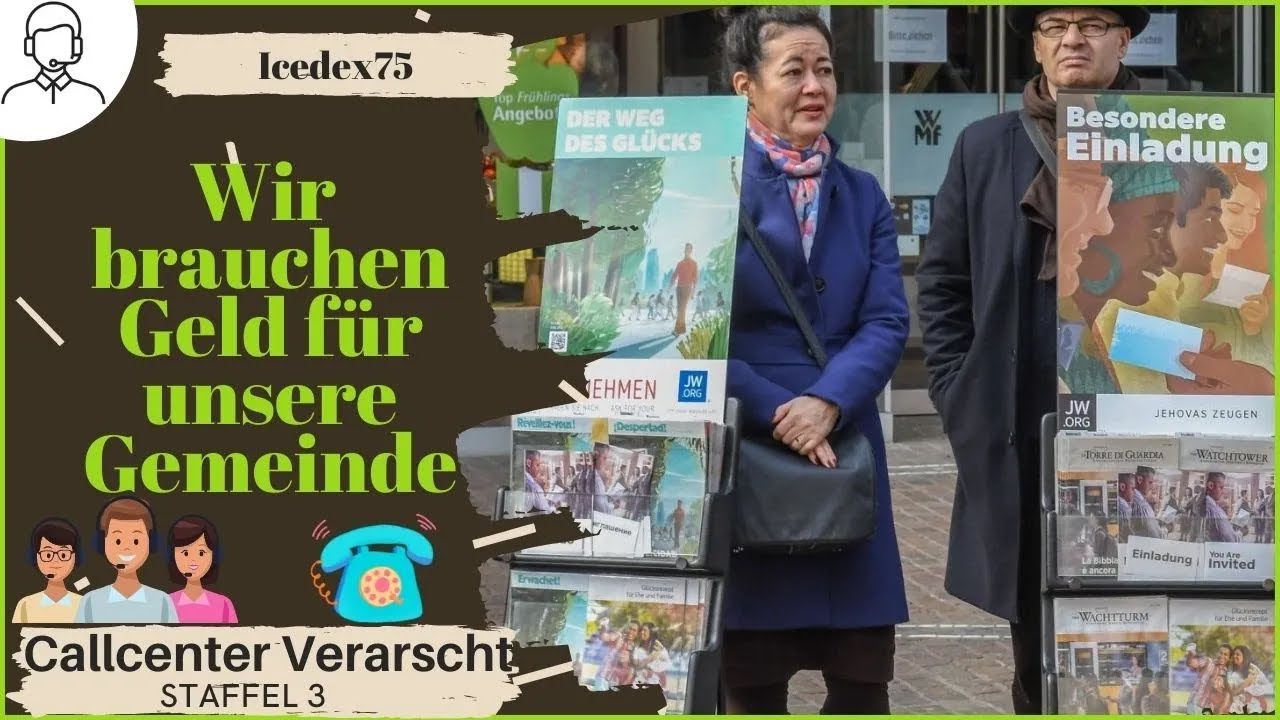 Die Zeugen Jehovas möchten handeln | ☎️ Betrug | Callcenter Verarsche |