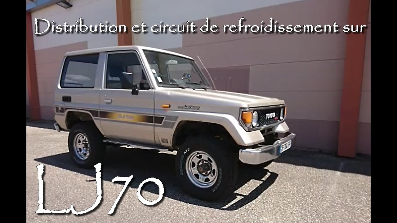 Distribution et Refroidissement sur LJ70 Toyota Land Cruiser
