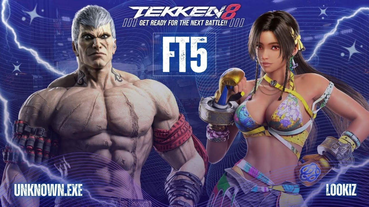 Tekken 8 UnknownEXE (Bryan) vs Lookiz (MiaryZo) First To 5