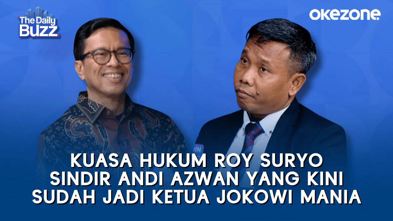 Kuasa Hukum Roy Suryo Sindir Andi Azwan yang Kini Sudah Jadi Ketua Jokowi Mania | The Daily Buzz