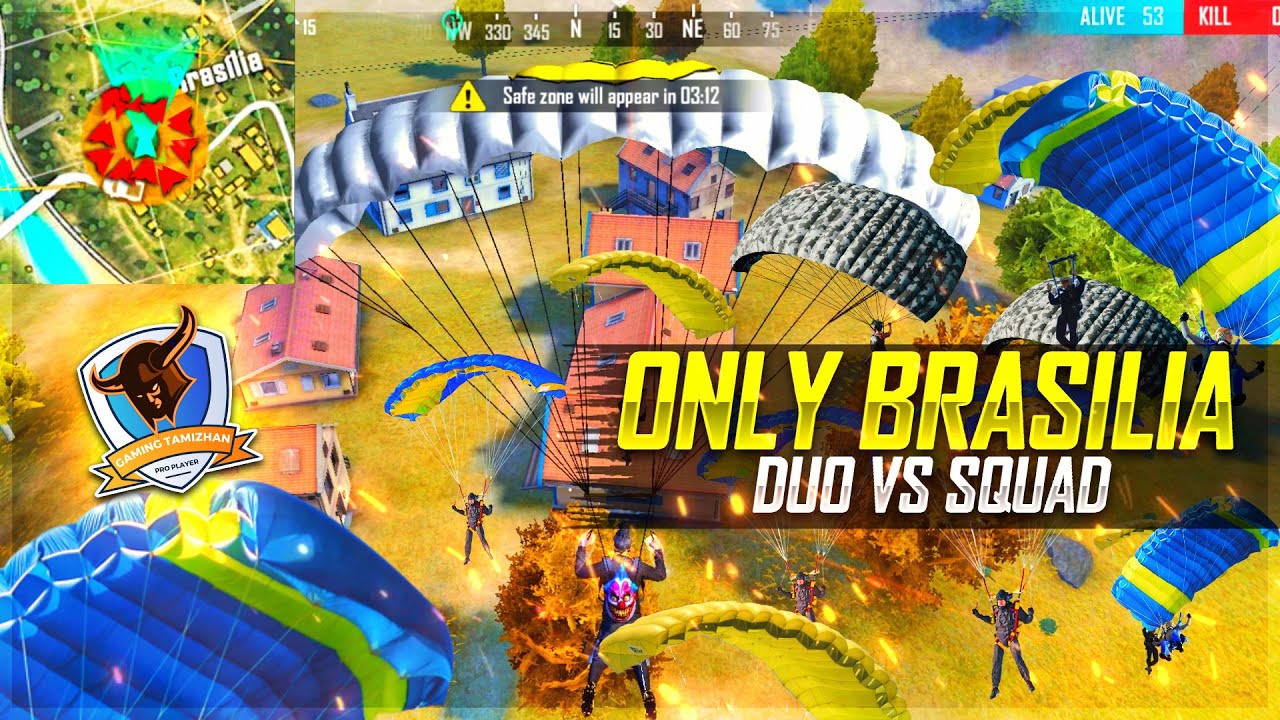 💥🔥Only Brasilia💥🔥 Attacking Squad Ranked GamePlay Tamil|Ranked Match|Tips&TRicks Tamil