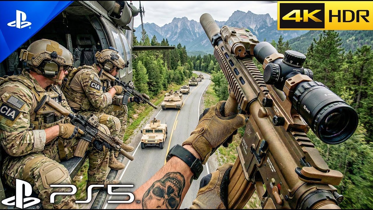 THE BEST CHASE MISSION IN CALL OF DUTY Realistic Ultra Graphics Gameplay WALKTHROUGH PART-4