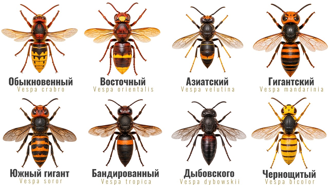 ВСЁ про Шершней и их Виды за 18 минут