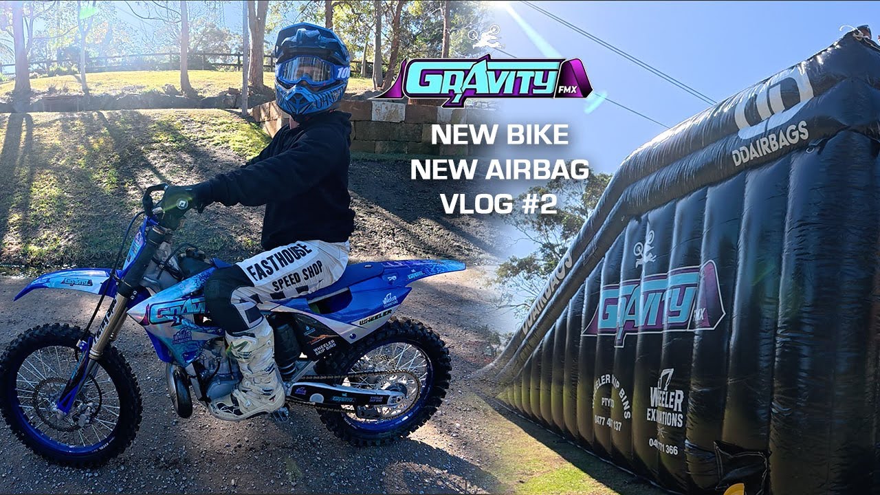 Gravity FMX - New Bike - New Airbag - VLOG #2
