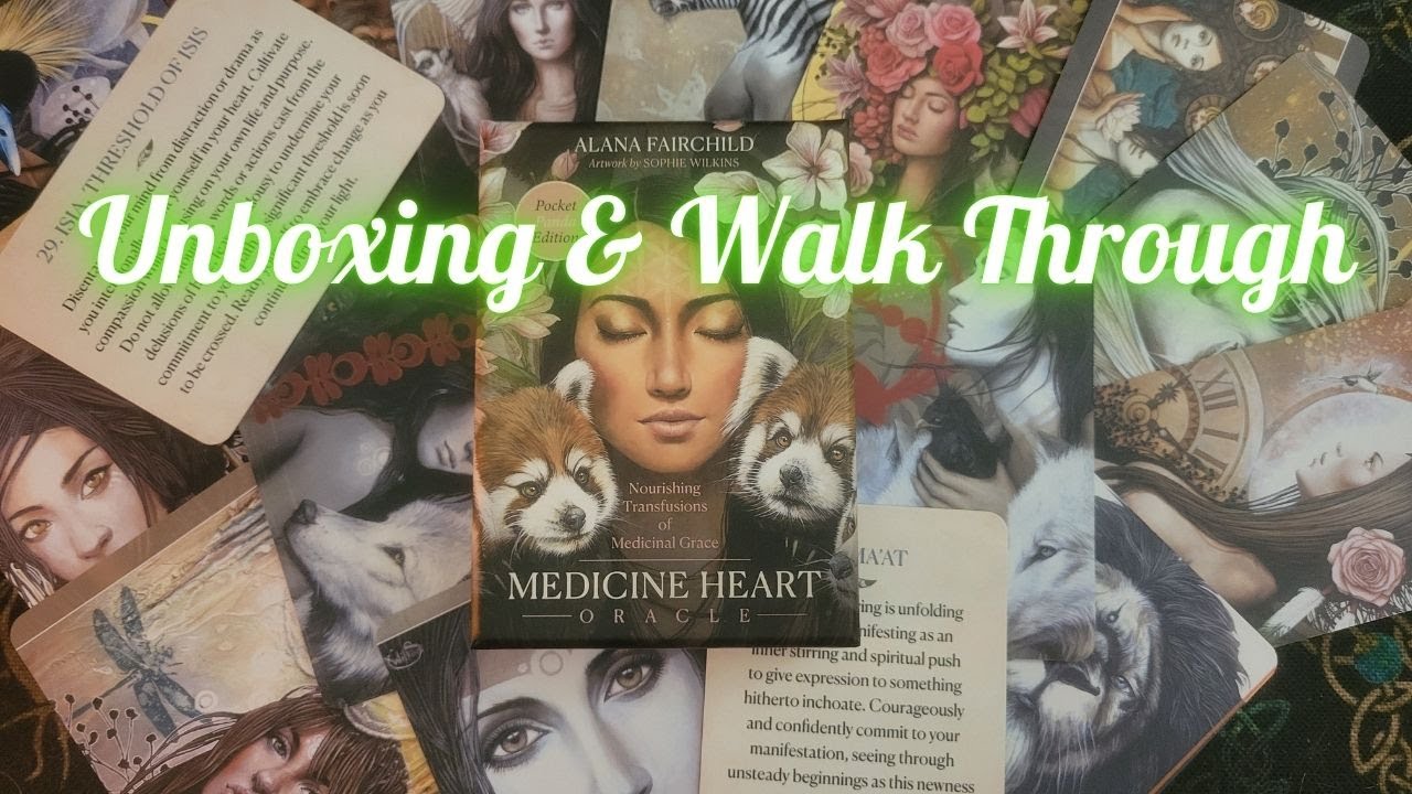 Pocket Edition MEDICINE HEART Oracle Deck by Alana Fairchild ~ Unboxing & Walk Through