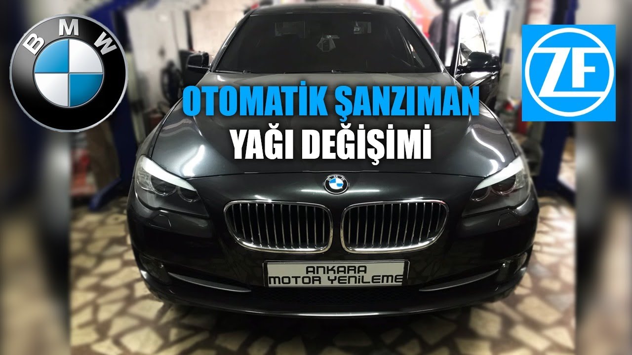 Bmw F10 525d Otomatik Şanzıman Yağ Değişimi-8hp50 -Transmission oil fluid change-  Tokat-Ayhan Usta